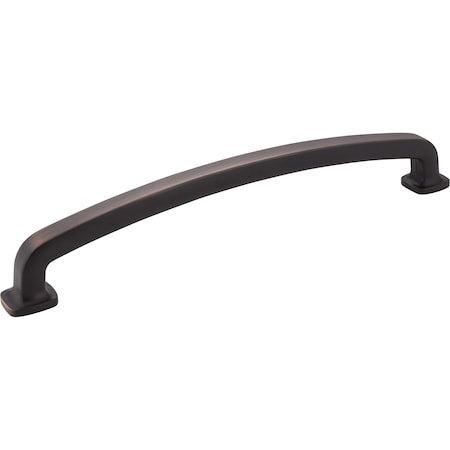 Jeffrey Alexander 12" Center-to-Center Brushed Oil Rubbed Bronze Belcastel 1 Appliance Handle MO6373-12DBAC